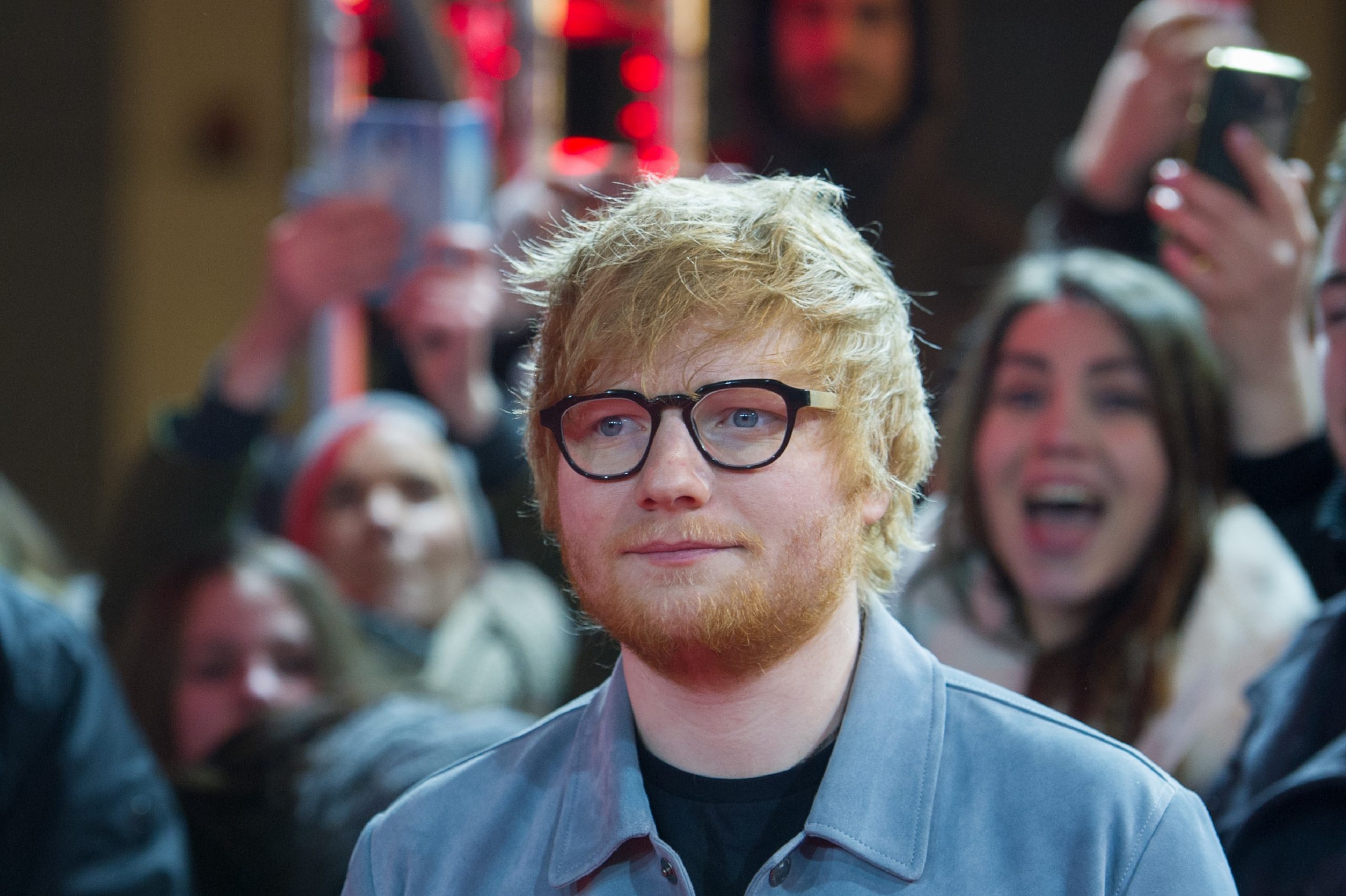 Le chanteur Ed Sheeran